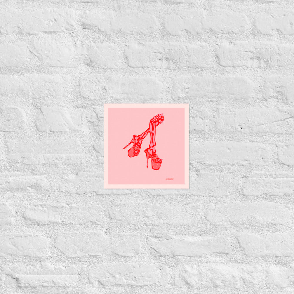 Killer Heels matte paper