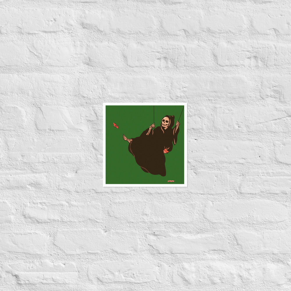 Escarpolette matte print