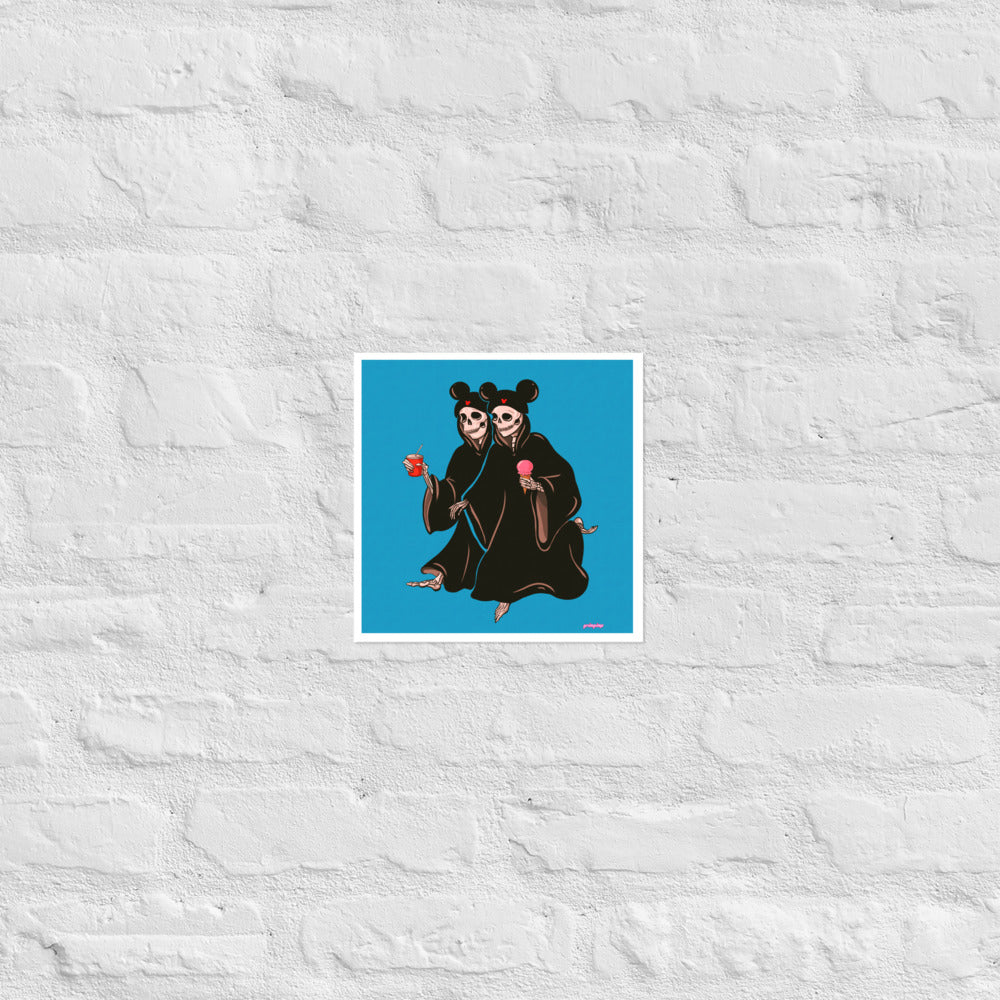 I'll See You in Disneyland matte print