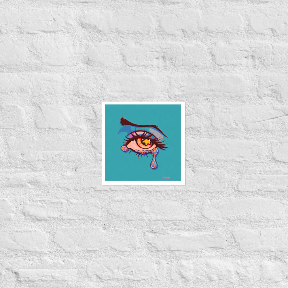 Starry Eyes matte print