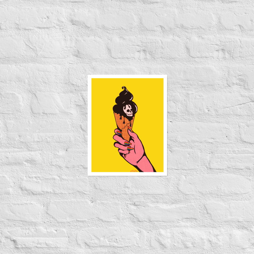 Deadly Good Print (yellow) matte print