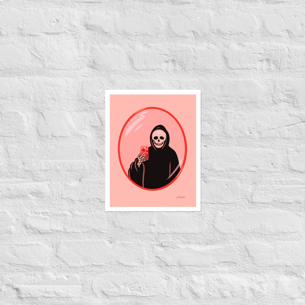 Feeling Cute matter print