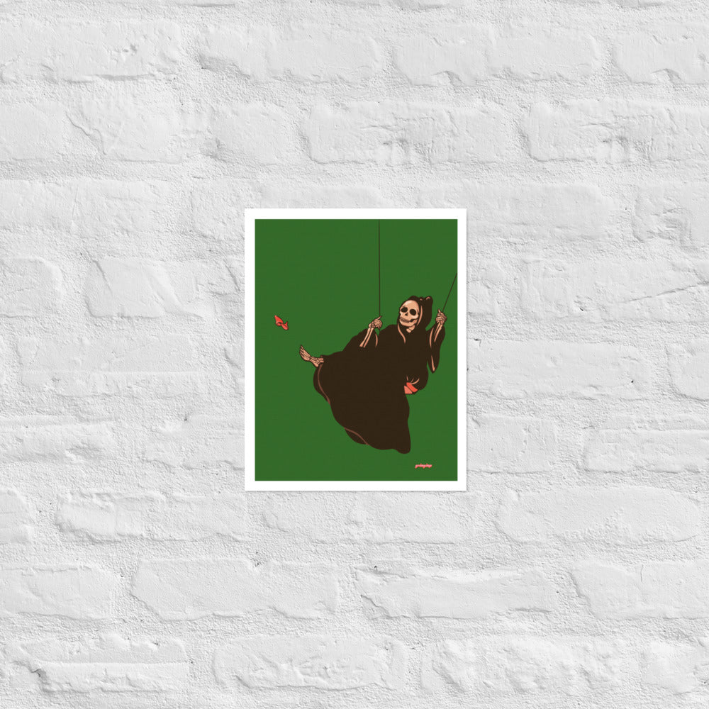 Escarpolette matte print