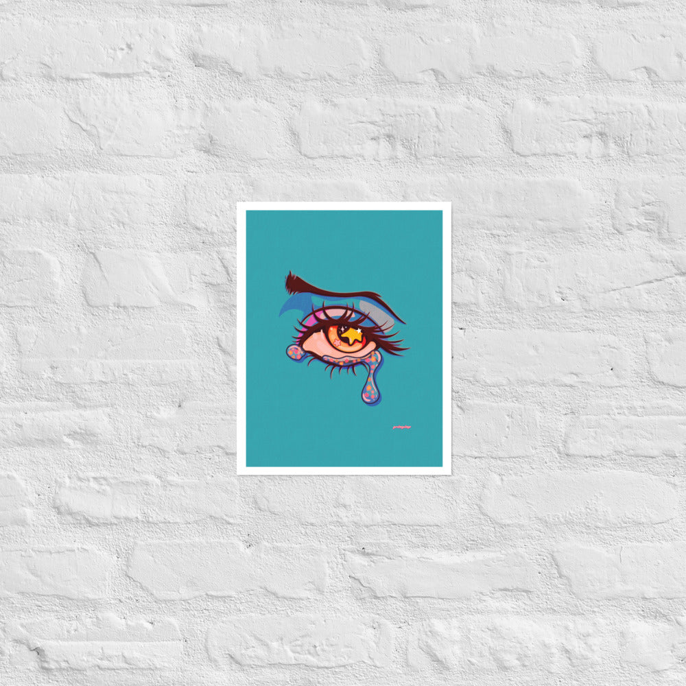 Starry Eyes matte print