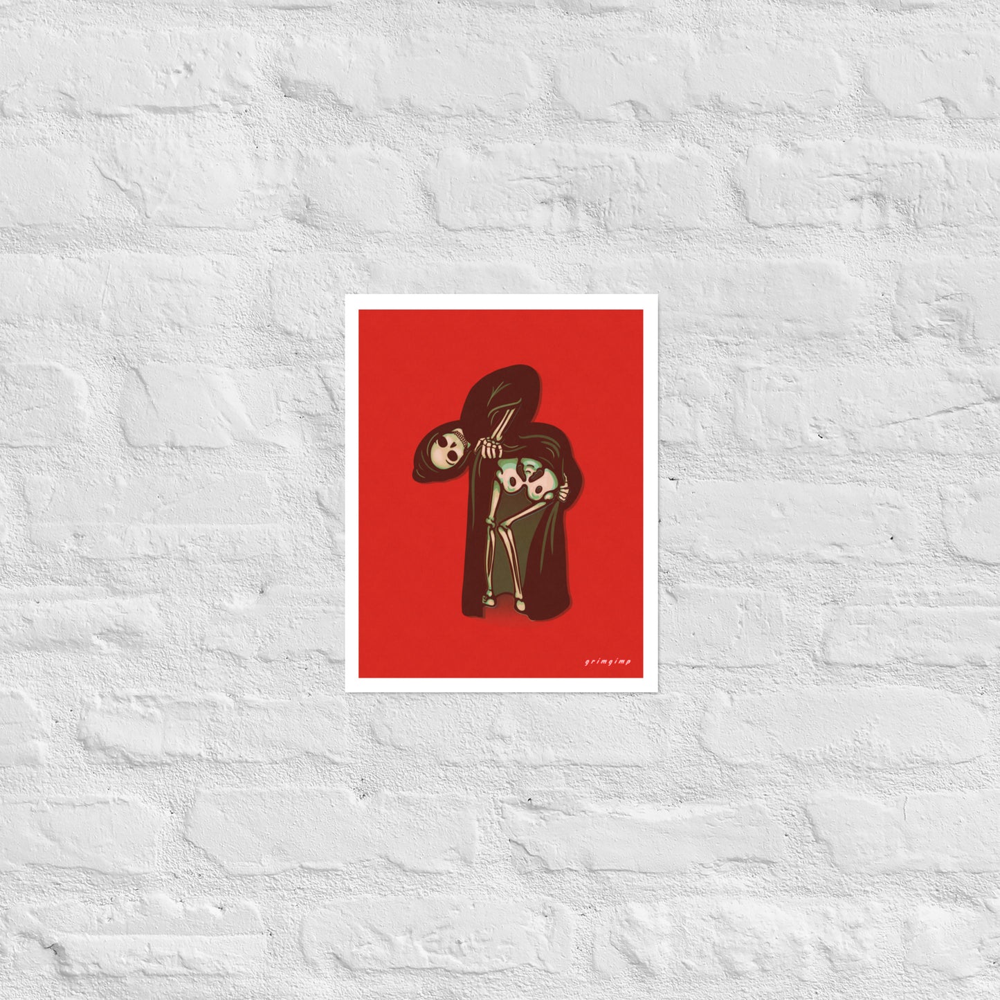 Moon Reaper matte illustration poster