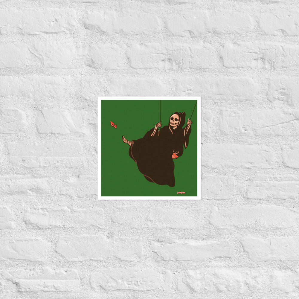 Escarpolette matte print