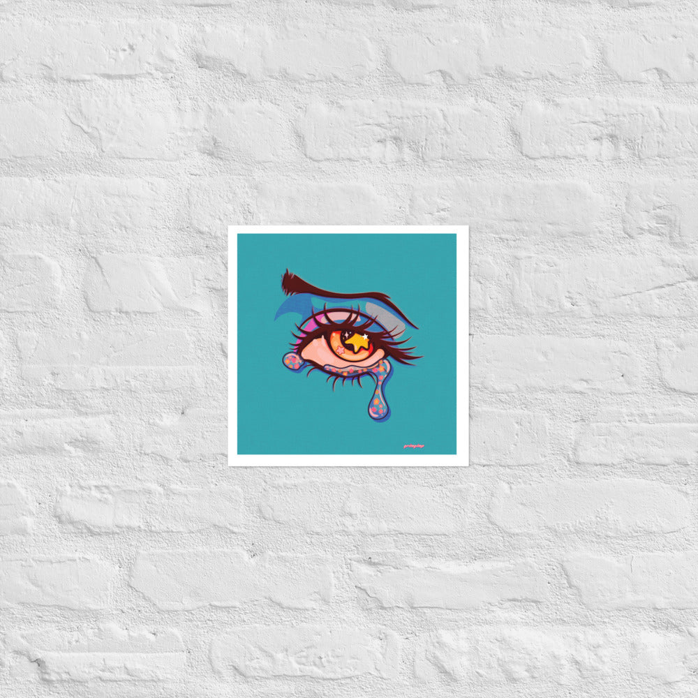 Starry Eyes matte print