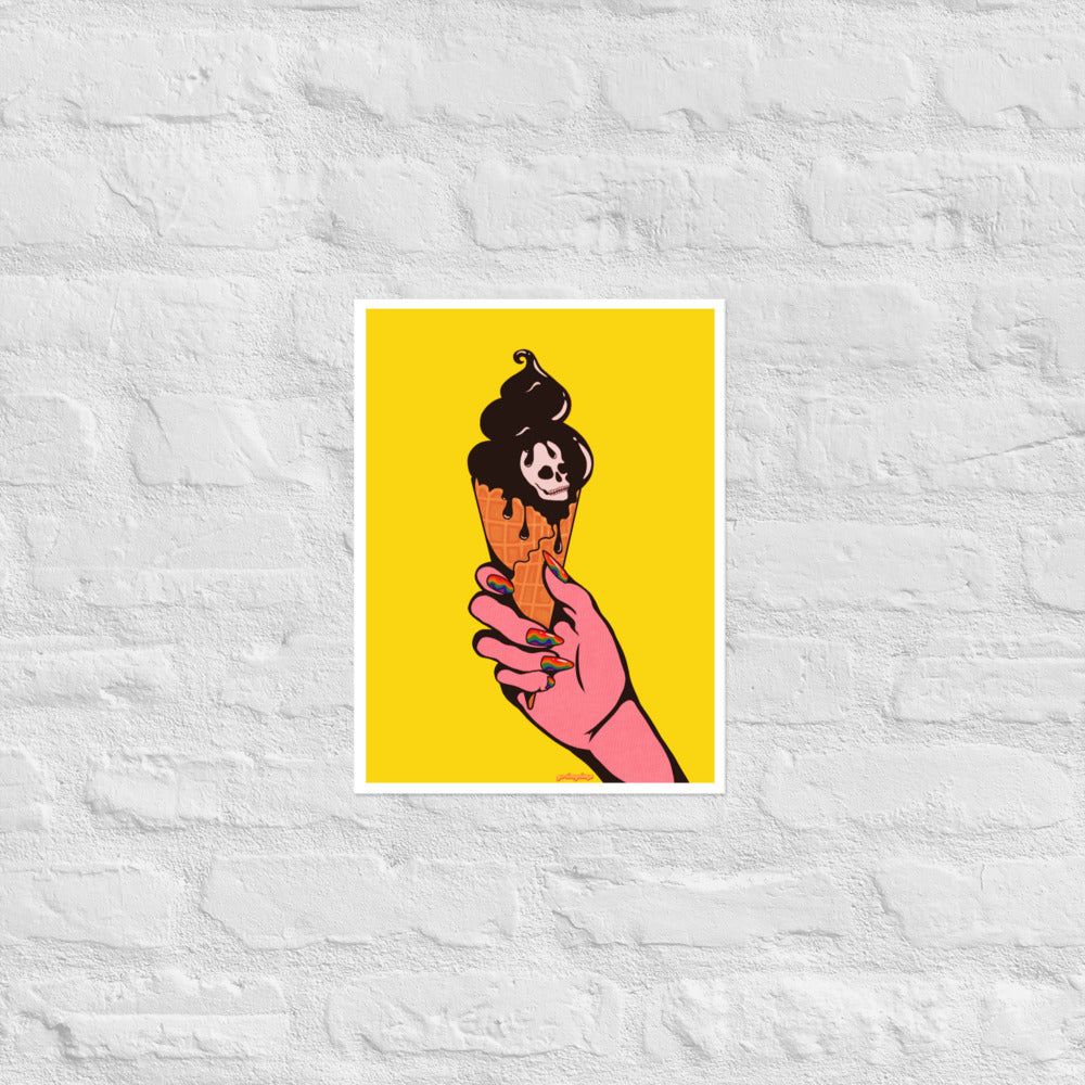 Deadly Good Print (yellow) matte print