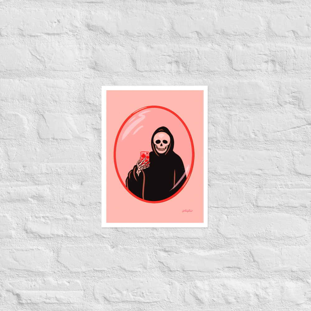 Feeling Cute matter print