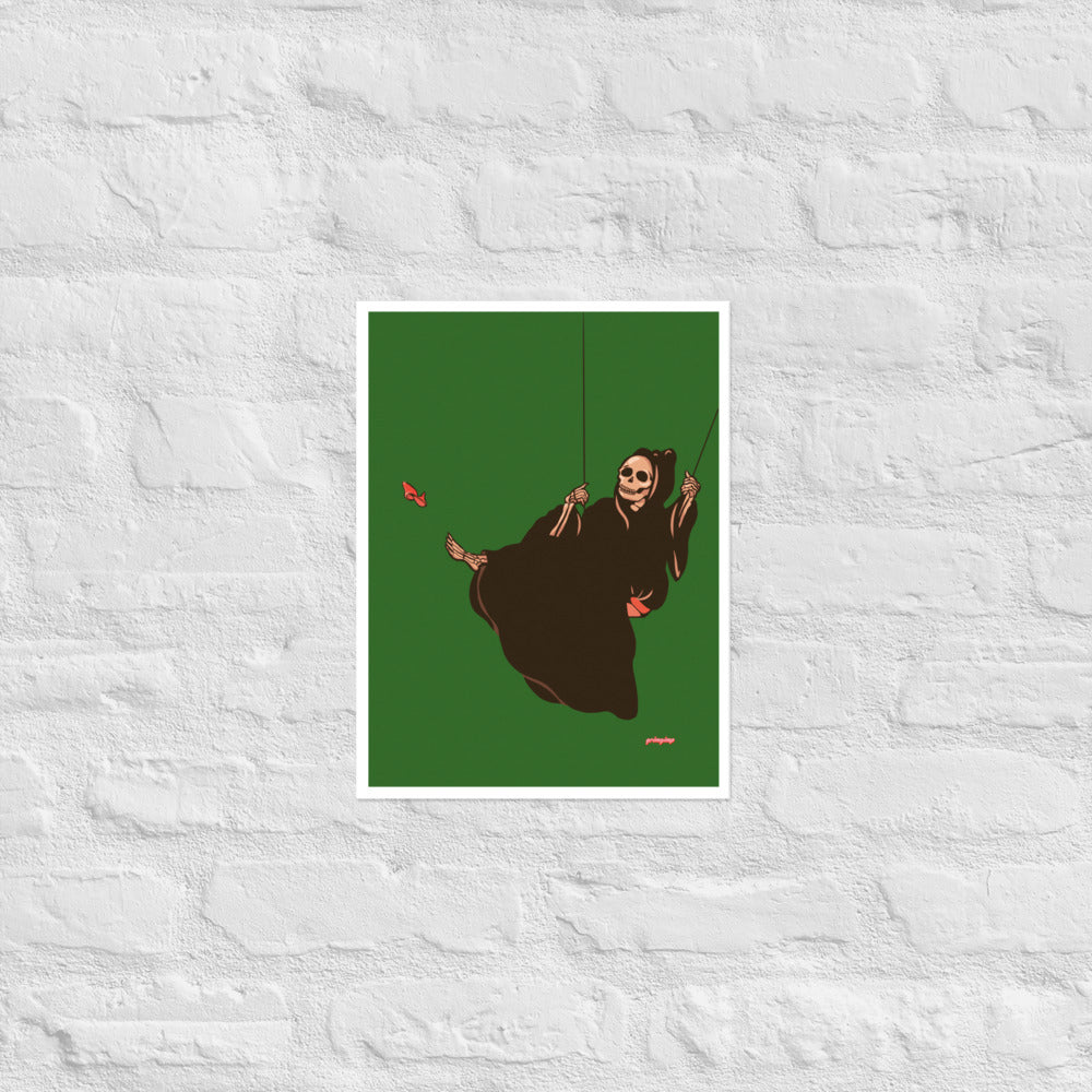 Escarpolette matte print