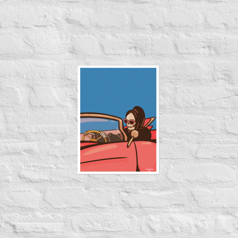 Cadi Grim Reaper matte print
