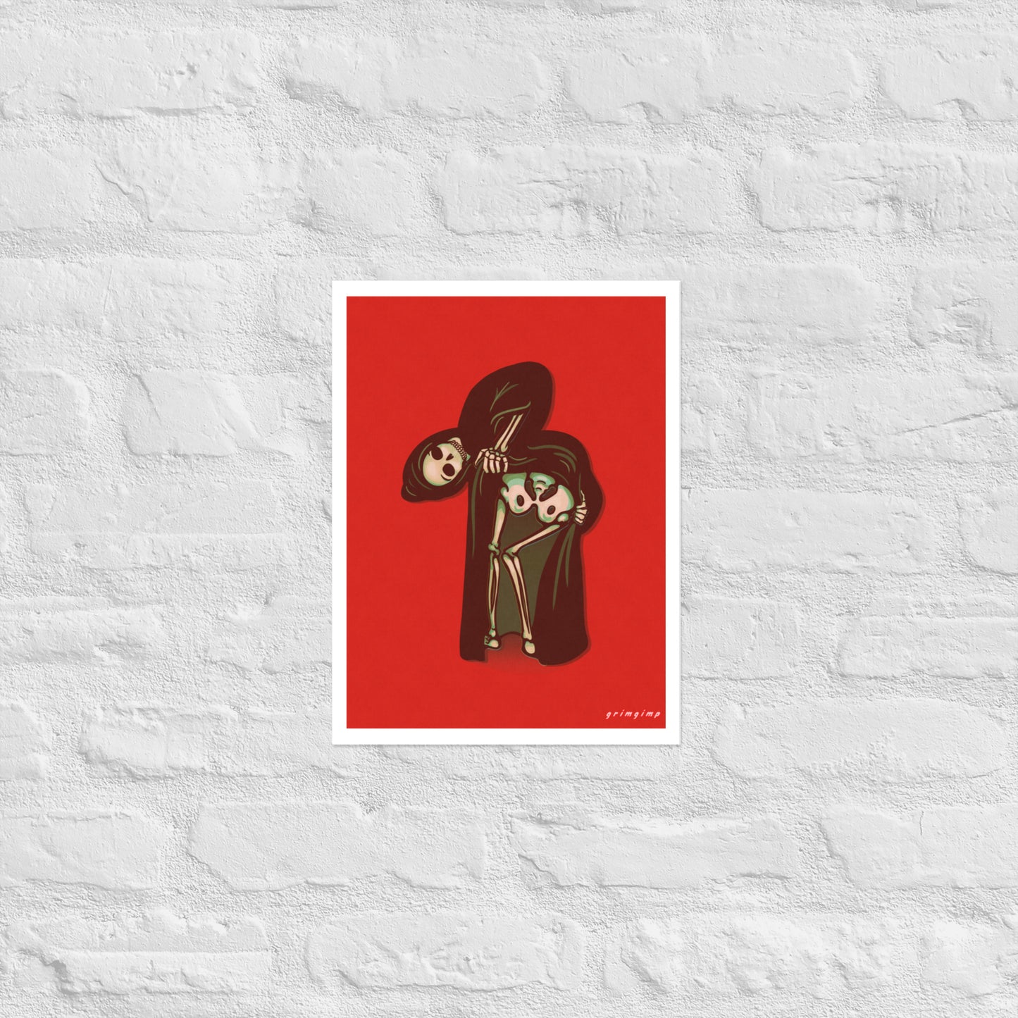 Moon Reaper matte illustration poster