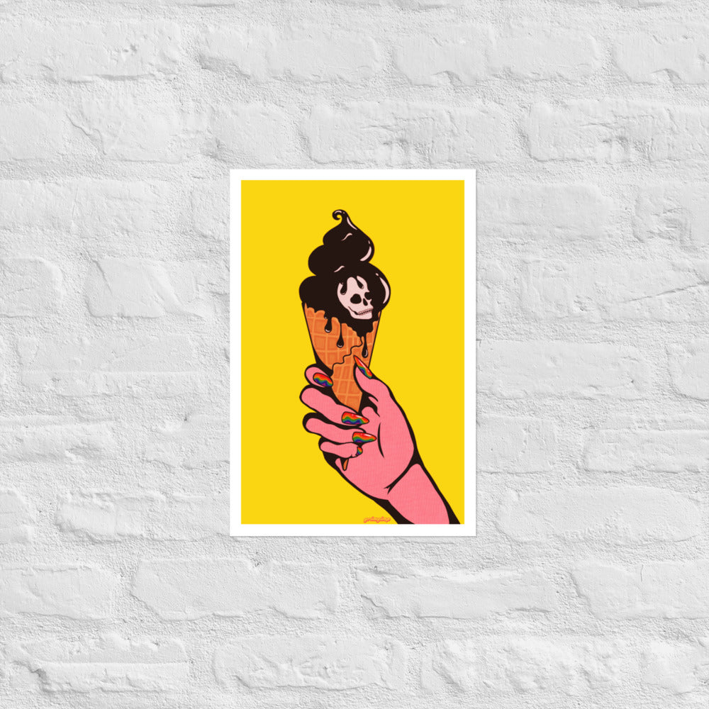 Deadly Good Print (yellow) matte print