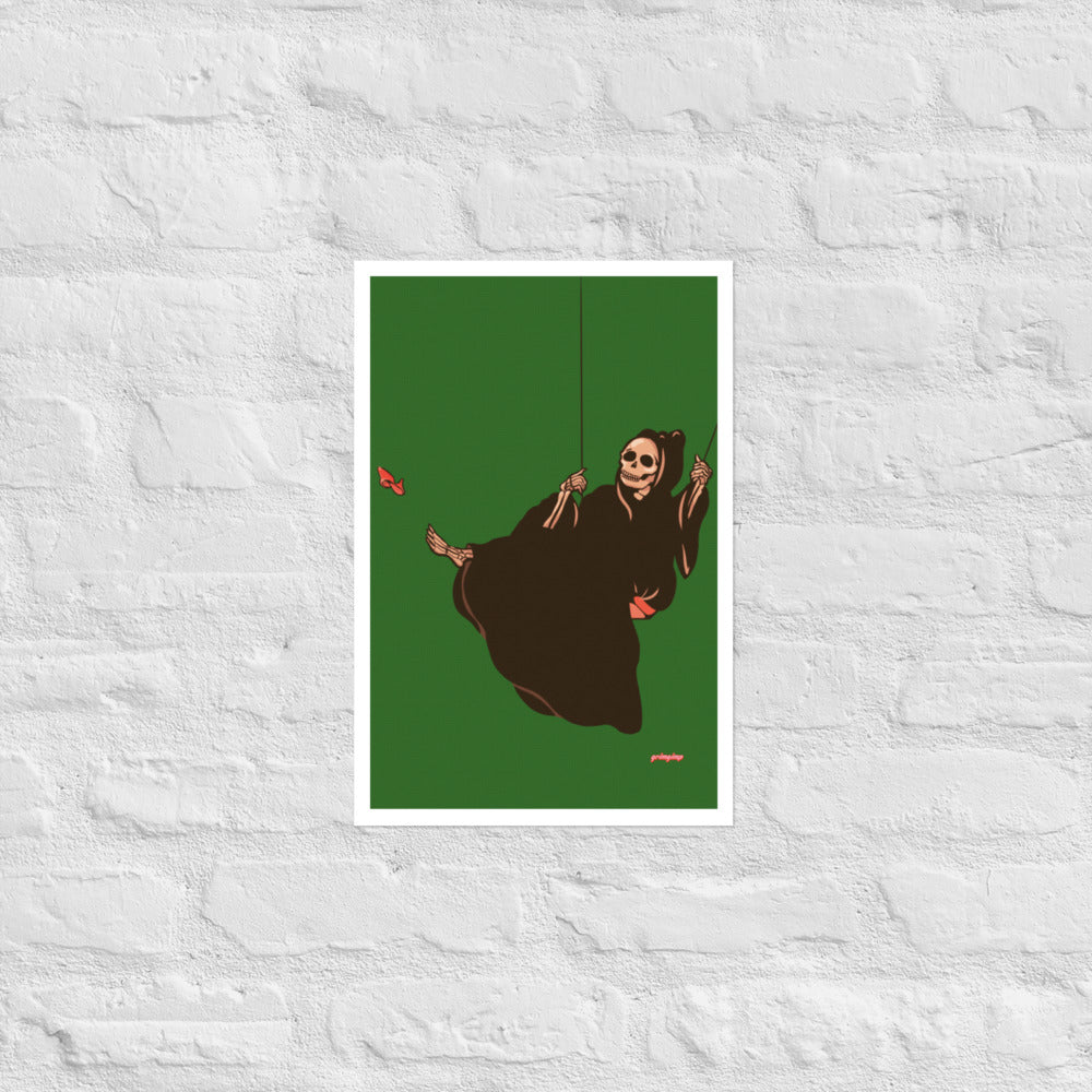 Escarpolette matte print