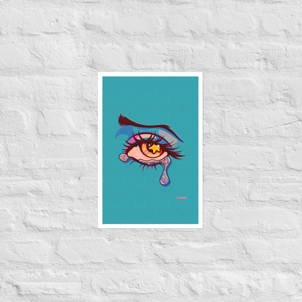Starry Eyes matte print