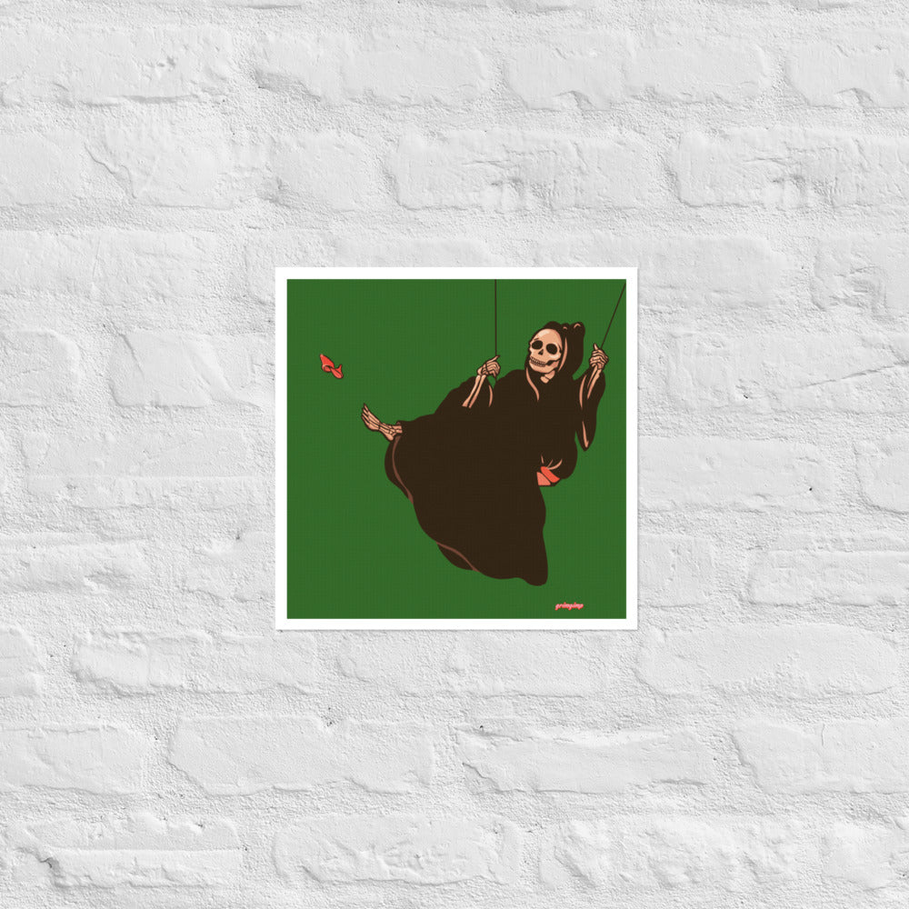 Escarpolette matte print
