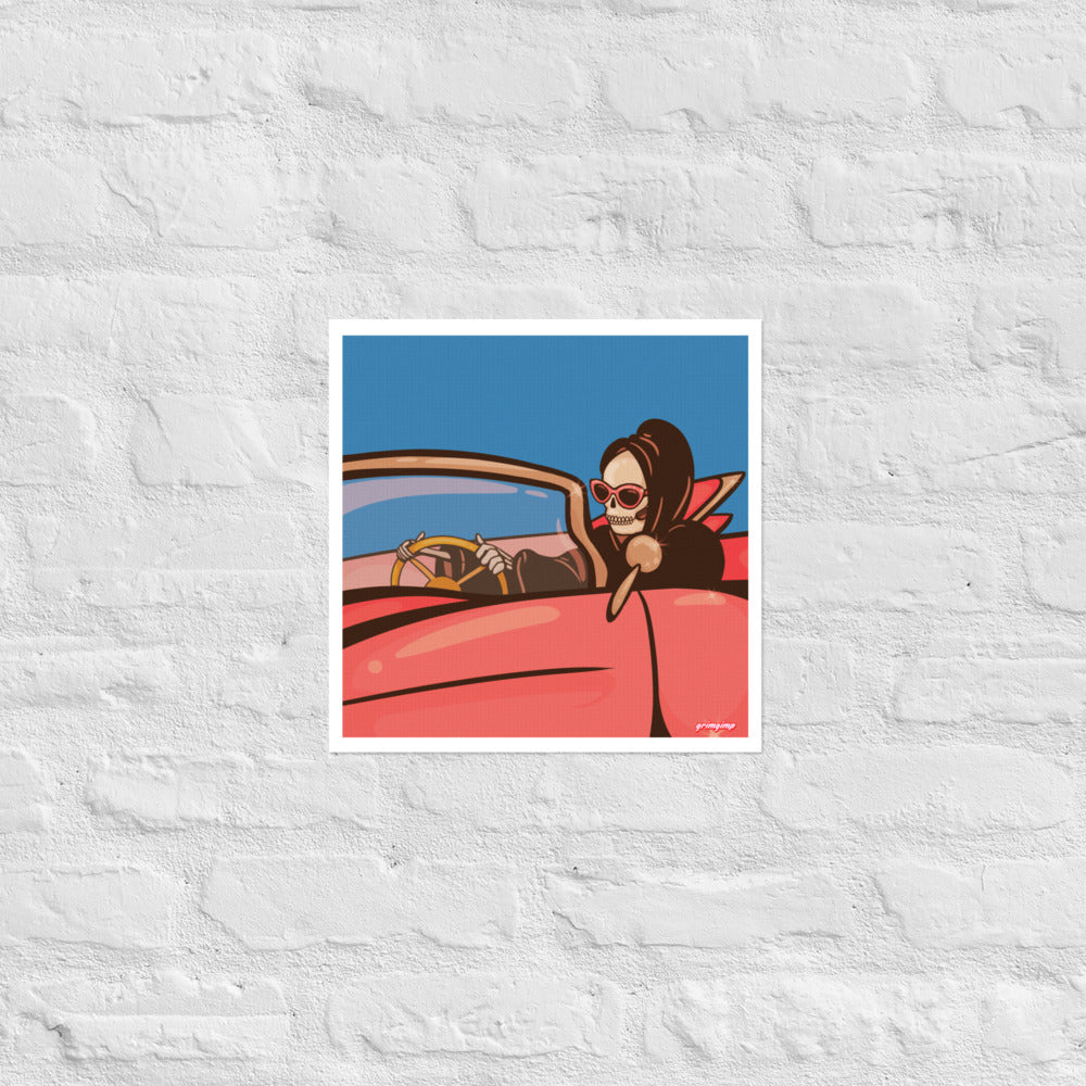 Cadi Grim Reaper matte print
