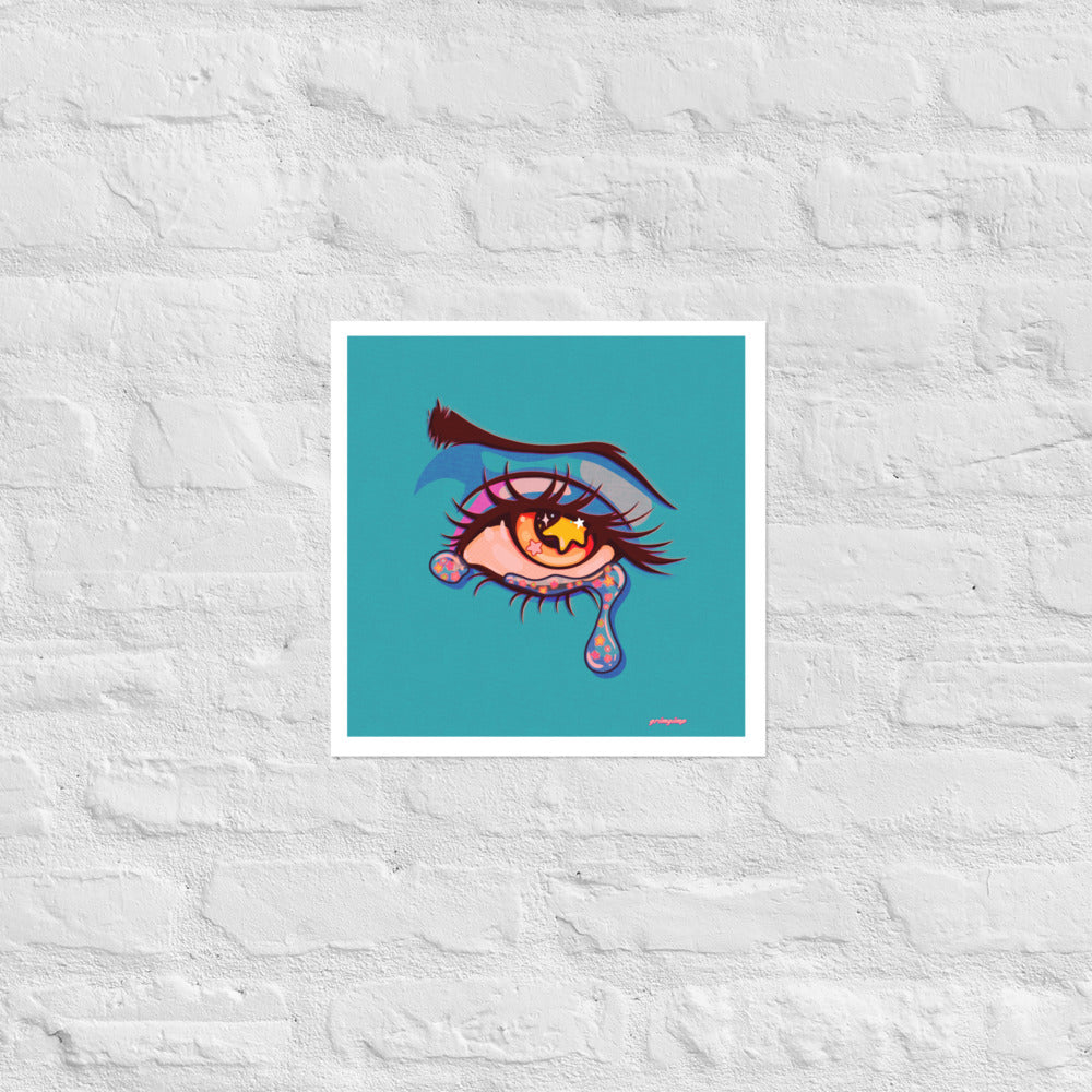Starry Eyes matte print