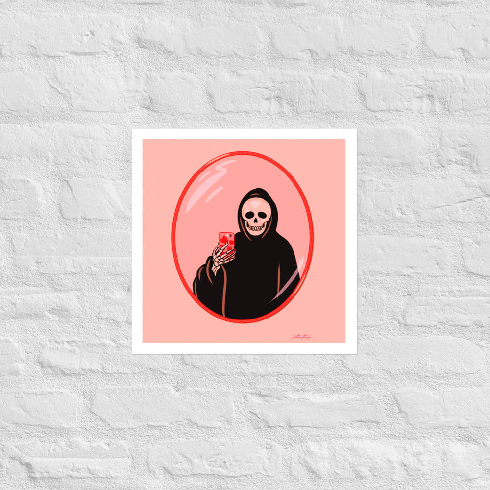 Feeling Cute matter print
