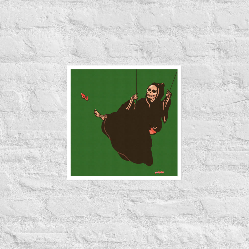 Escarpolette matte print
