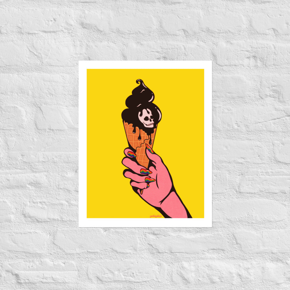 Deadly Good Print (yellow) matte print