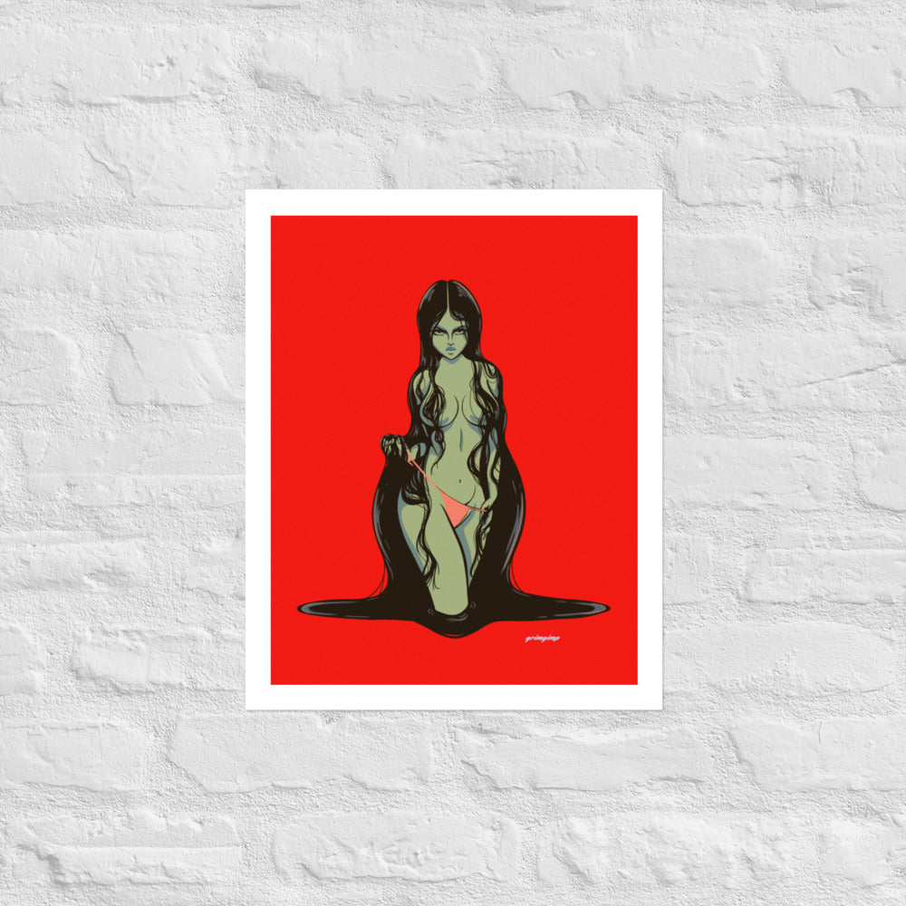 Divine matte print