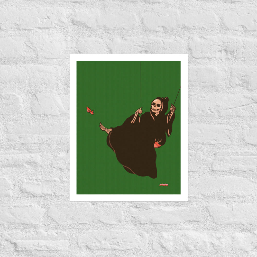 Escarpolette matte print