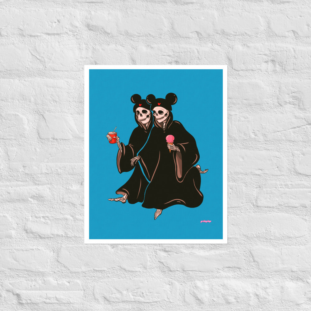 I'll See You in Disneyland matte print