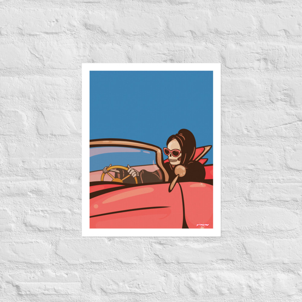 Cadi Grim Reaper matte print