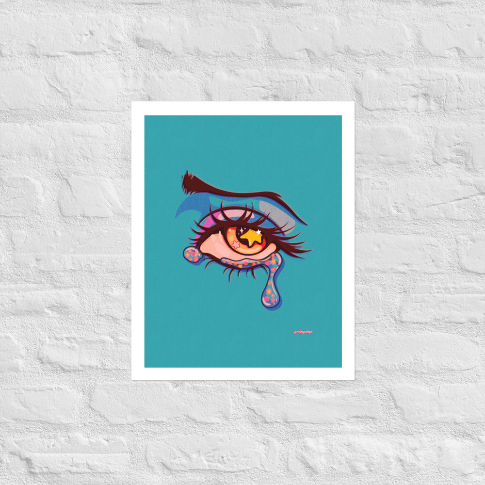 Starry Eyes matte print