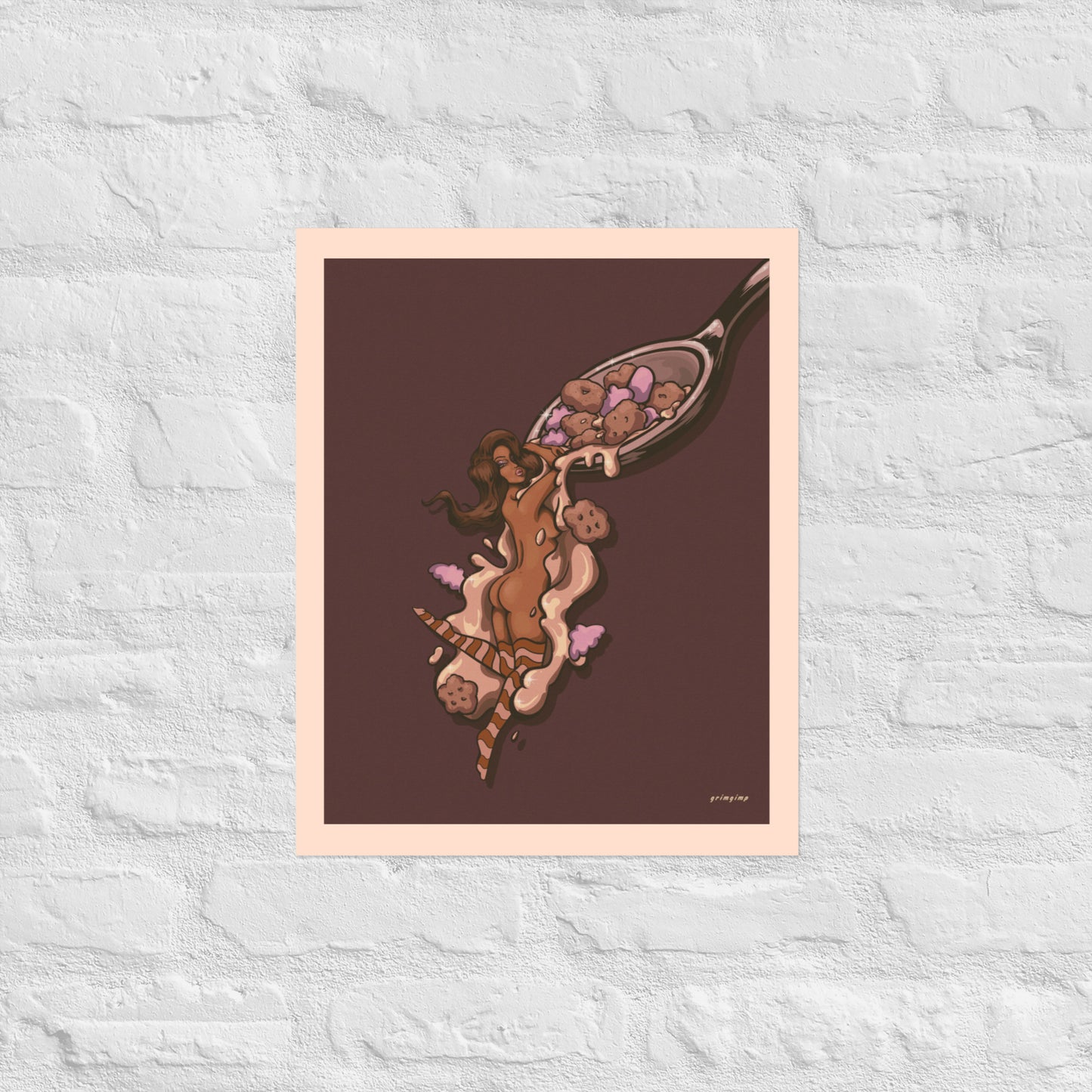Cereal Countess matte illustration