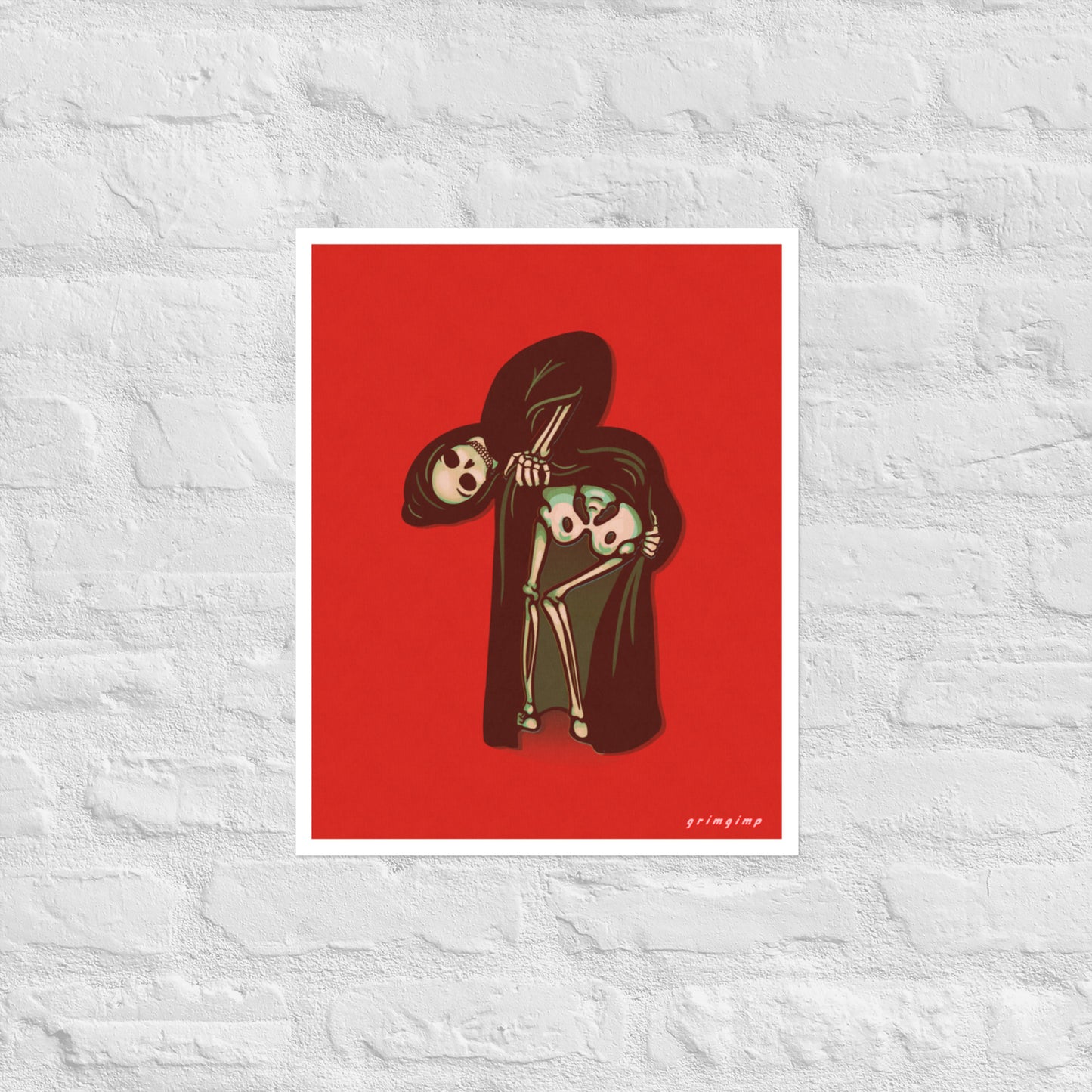 Moon Reaper matte illustration poster