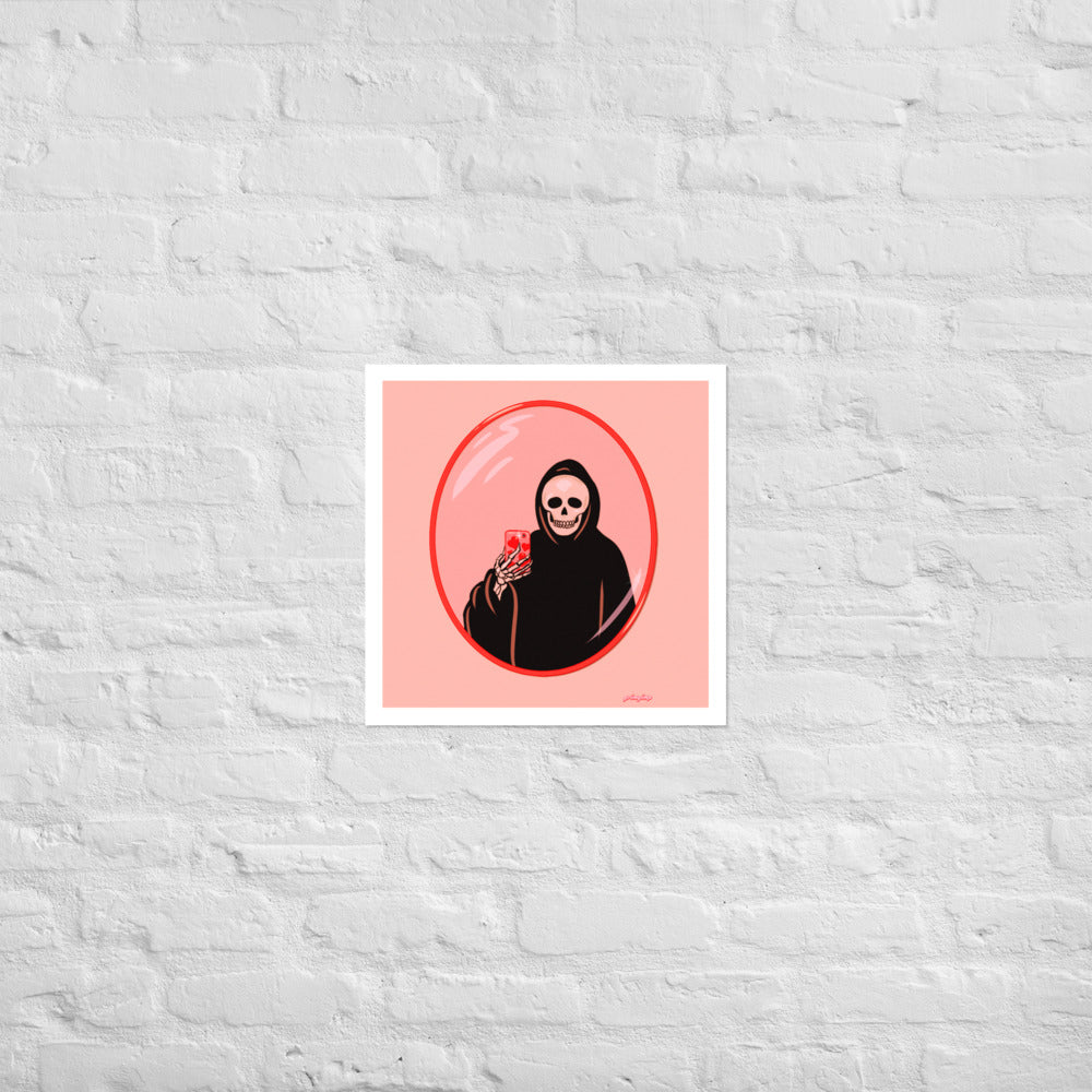 Feeling Cute matter print