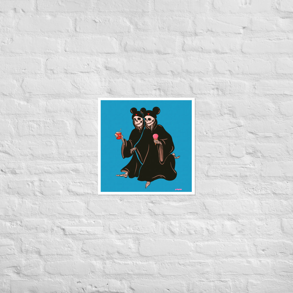 I'll See You in Disneyland matte print