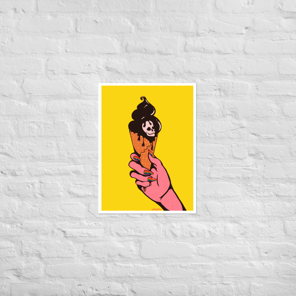 Deadly Good Print (yellow) matte print