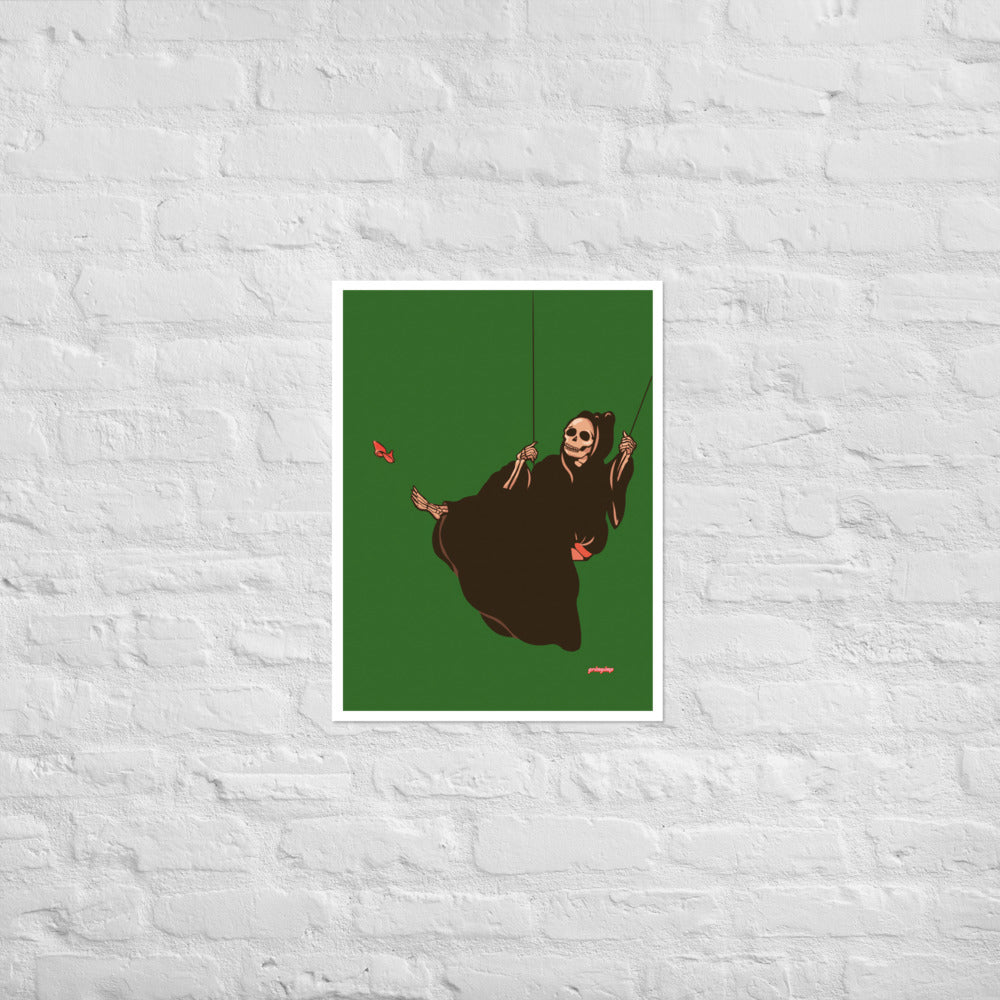 Escarpolette matte print