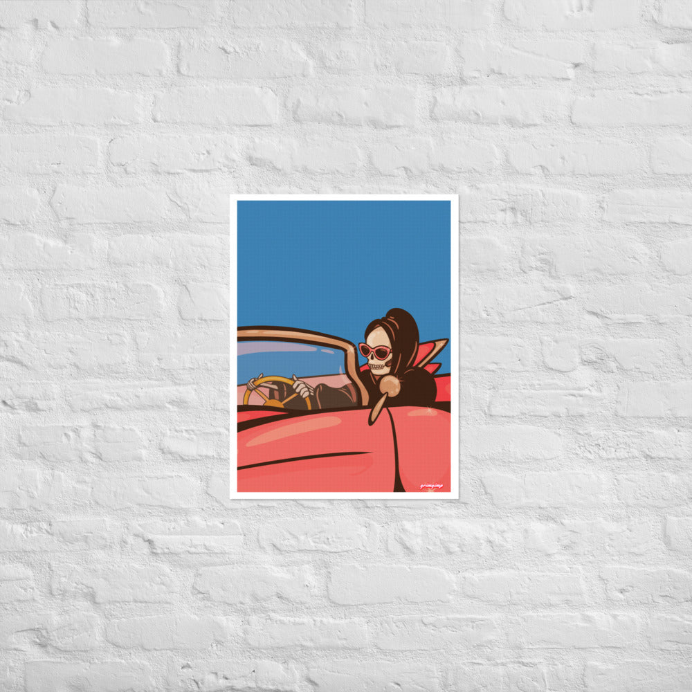 Cadi Grim Reaper matte print