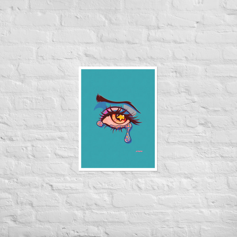 Starry Eyes matte print