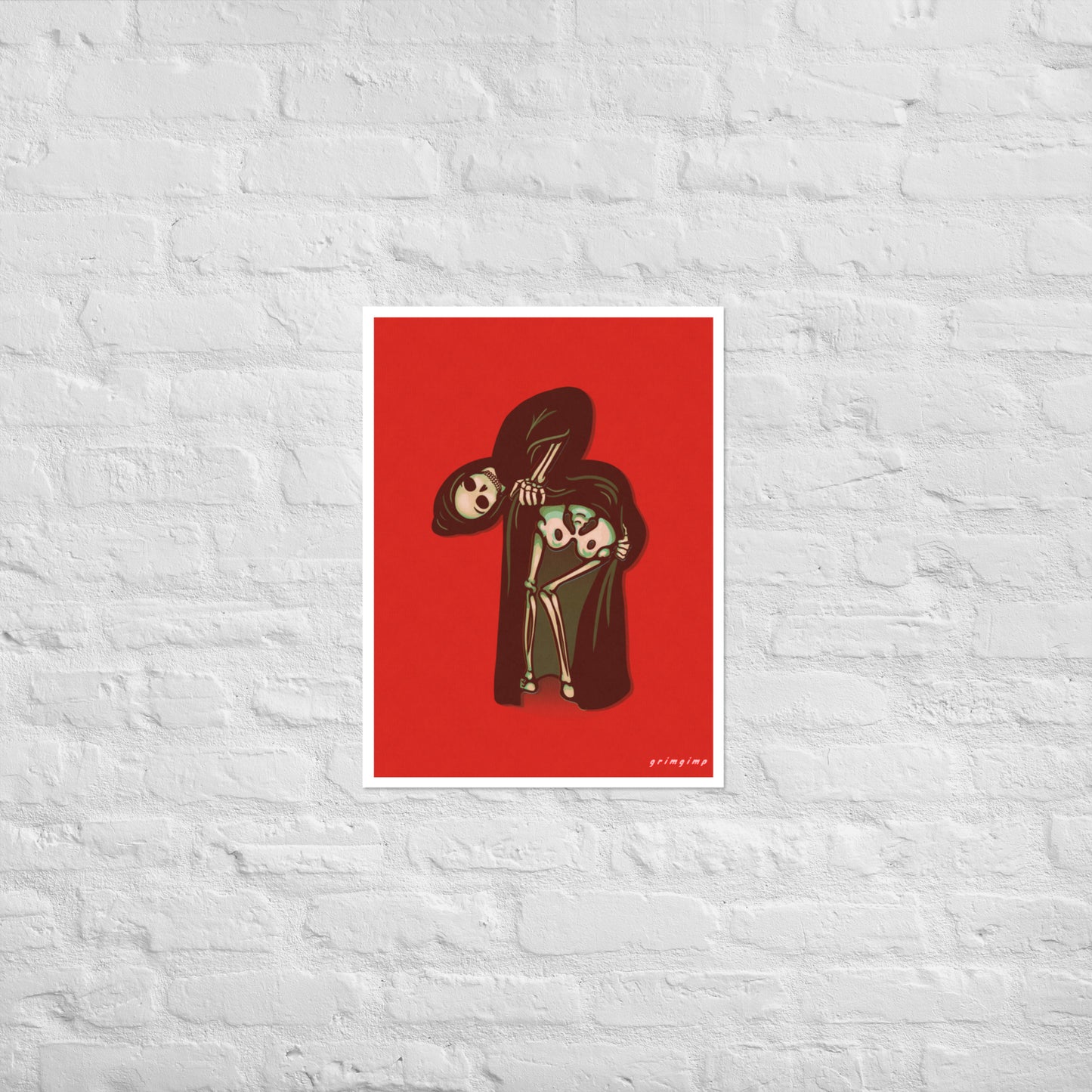 Moon Reaper matte illustration poster