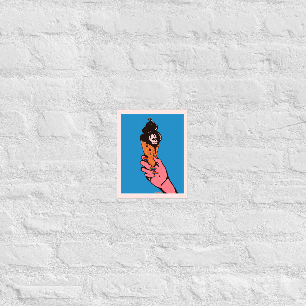 Deadly Good Print (blue) matte print