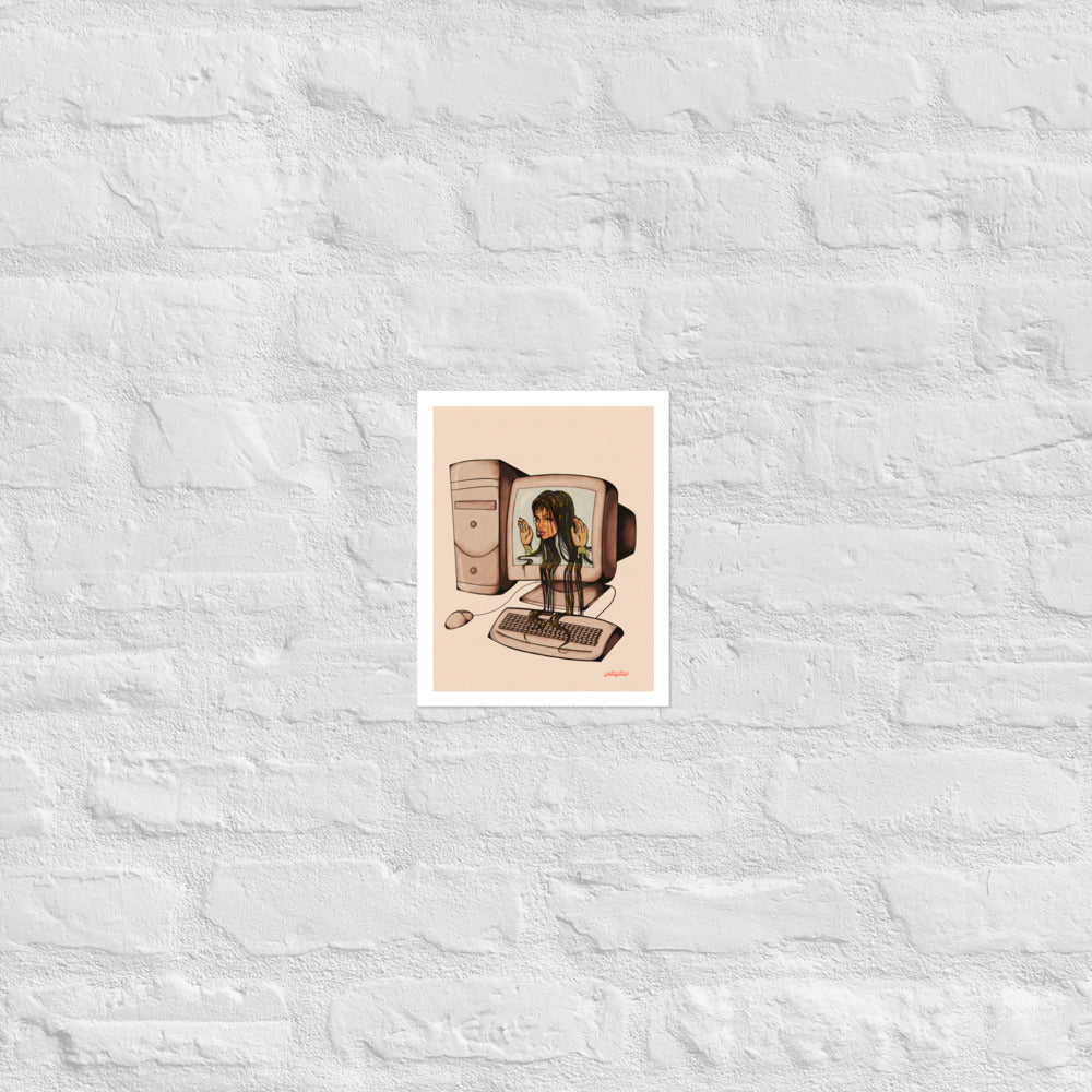 Videogame Addict matte print