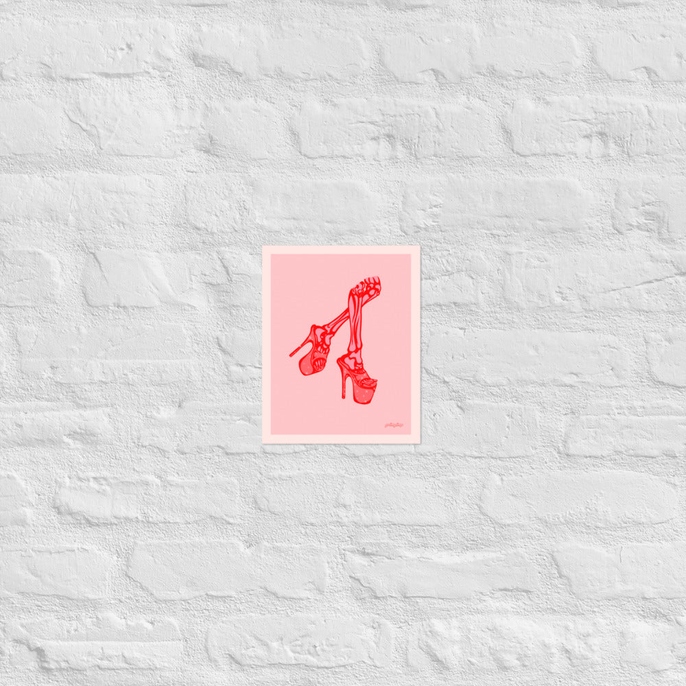 Killer Heels matte paper