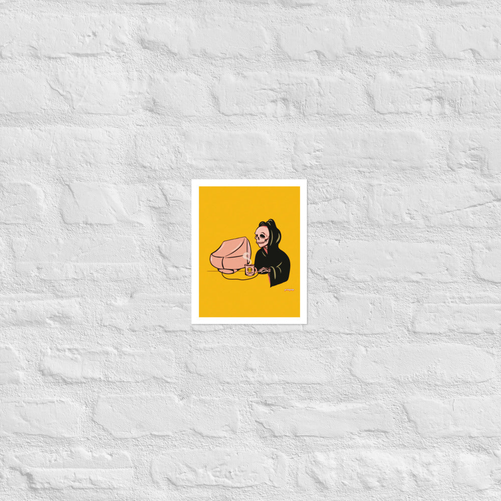 Computer Work matte print