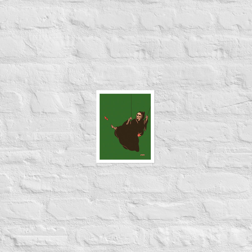 Escarpolette matte print