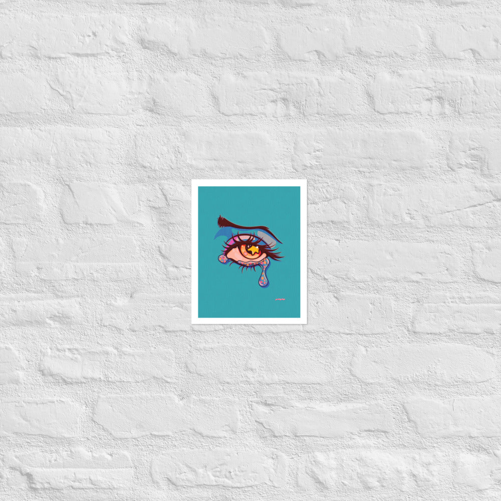 Starry Eyes matte print