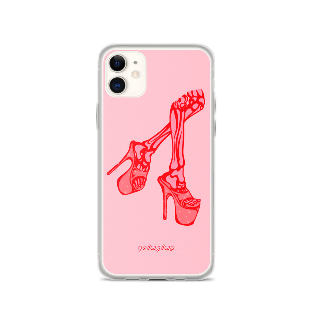 Killer Heels (see-though heels) iPhone Case