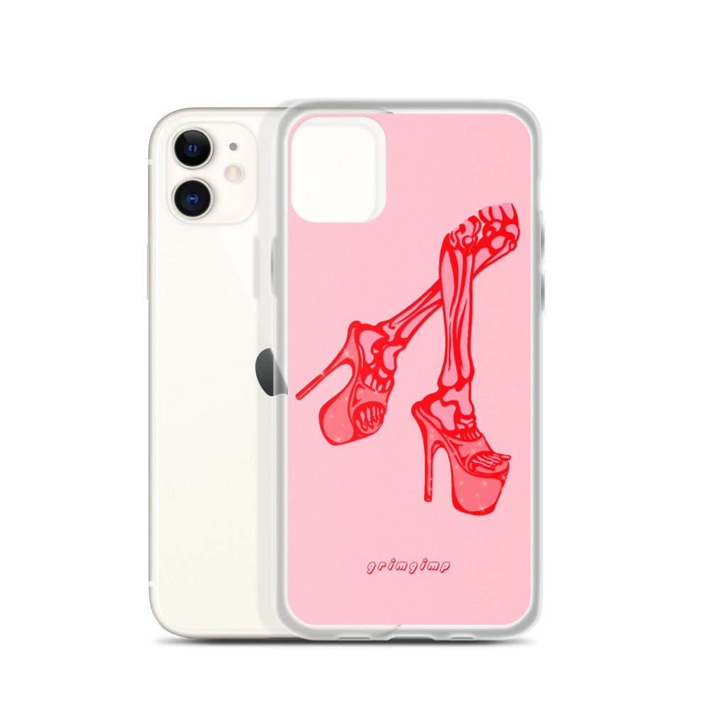 Killer Heels (see-though heels) iPhone Case