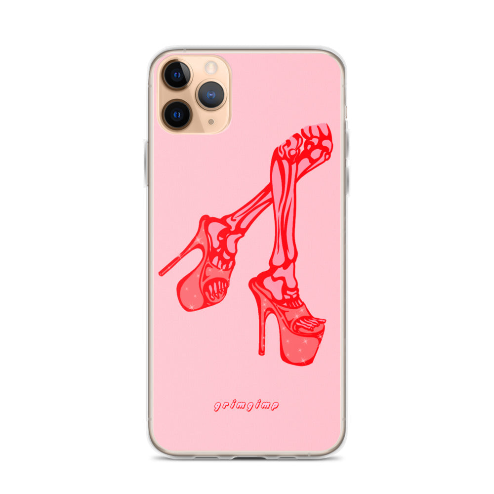 Killer Heels (see-though heels) iPhone Case