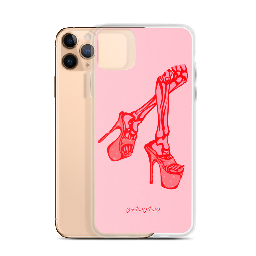 Killer Heels (see-though heels) iPhone Case