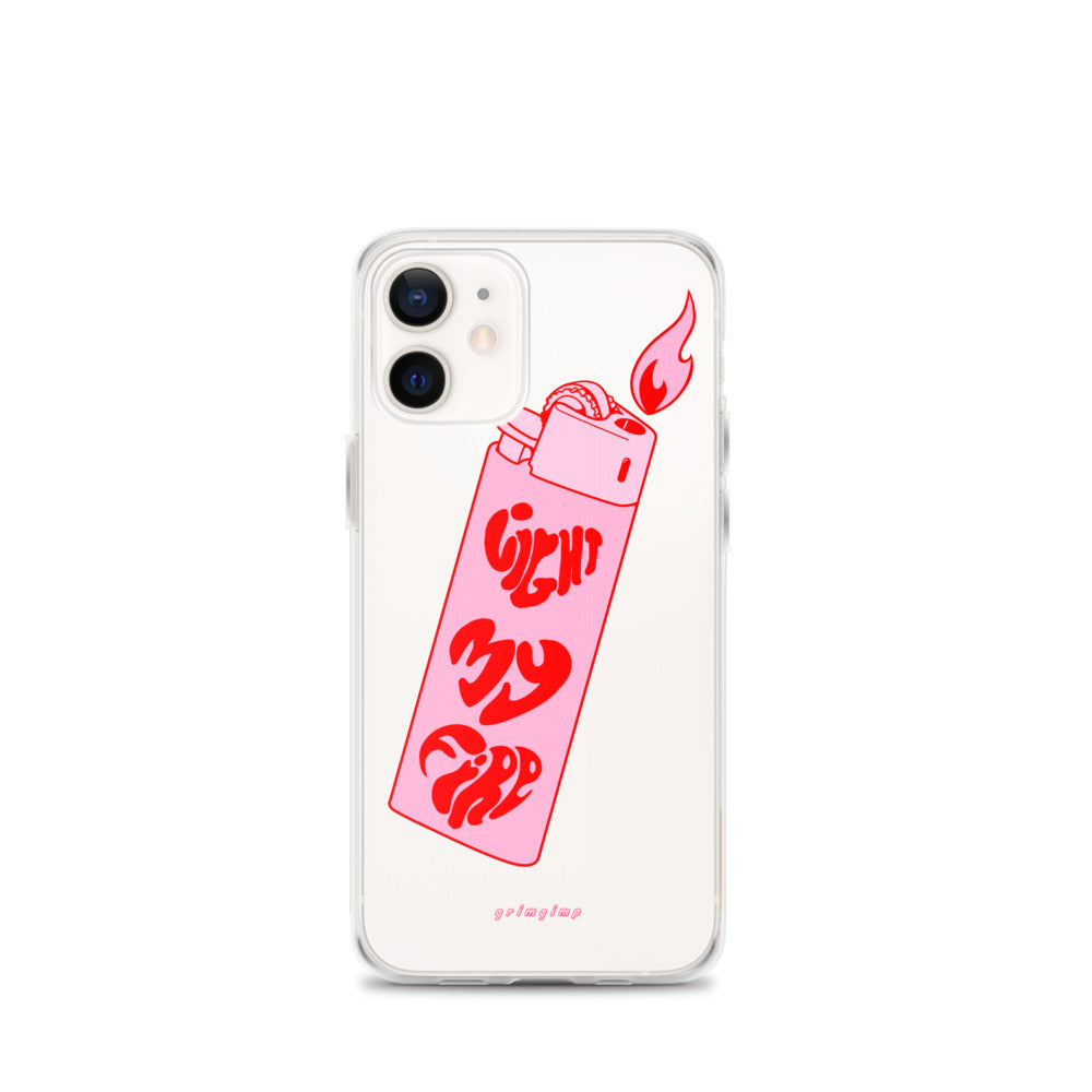 Light My Fire (transparent background) iPhone Case